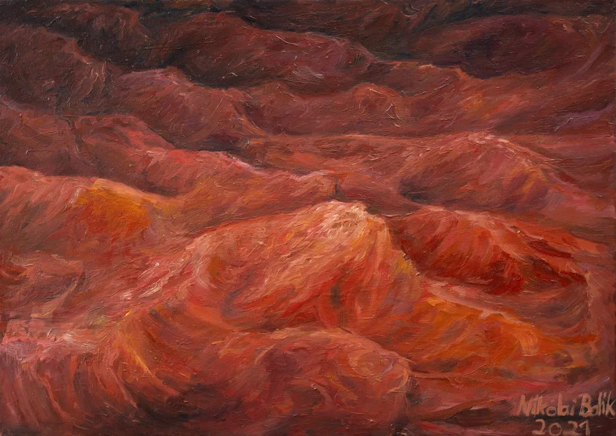 Rotes Wellenmeer – Bild 1